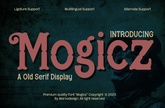 Mogicz: A Timeless Serif Font for Handmade Creators